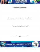 Evidencia 1: Portafolio de servicios “Productos Colfrutik”