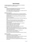 Tipo de preguntas. Tu Cliente está atrapado en un objetivo o en un problema, sin ver opciones o decisiones?