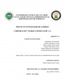 PROYECTO INTEGRADOR DE SABERES CORPORACIÓN “MARKET DOMINATOR” S.A