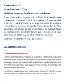 Modalidad: En grupos de solamente dos estudiantes. Página 1