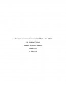 Auditor interno para sistemas binormativos SGC 9001/15 y SGA 14001/15