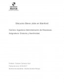 Discurso Steve Jobs en Stanford