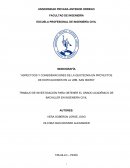 ASPECTOOS Y CONSIDERACIONES DE LA GEOTECNIA EN PROYECTOS DE EDIFICACIONES EN LA URB. SAN ISIDRO