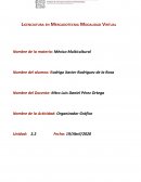 Multiculturalidad en México. Organizador Gráfico