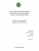 Sistema organizacional de la administración pública