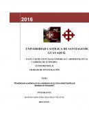 Rendimiento académico de los estudiantes de la Universidad Católica de Santiago de Guayaquil