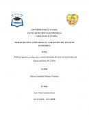 Políticas agrarias, producción y comercialización del arroz en la provincia de Guayas periodo 2012-2016