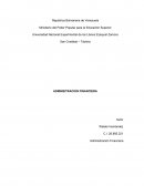 Adminsitracion financiera. Objetivo basico financiero