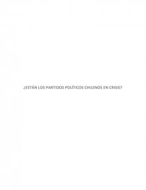 ¿Están los partidos políticos chilenos en crisis?. Página 1