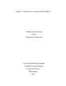 Administración y competitividad estratégicas