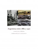 Argentina entre 1880 y 1910