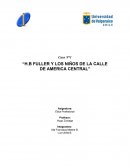H.B Fuller y los niños de la calle de America Central