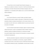 La Ley General de Educación