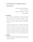 ENSAYO “EN BUSCA DE LA FELICIDAD”