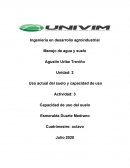 Ingeniería en desarrollo agroindustrial . Manejo de agua y suelo