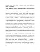 EL ALTO DE LA LINEA COMO “UN PROYECTO DE REGIONALIZACION SOCIO – ECONOMICO”