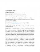 La Necesidad de una nueva Epistemología en Psicología