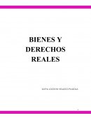 BIENES Y DERECHOS REALES