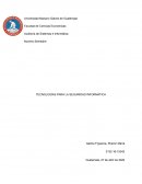 Tecnologías para la Seguridad Informática