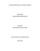 PLAN DE RECUPERACIÓN DE LA CARTERA DE CRÉDITOS