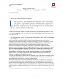 Lectura Articulada Sesión 2 Life Begins with Cells; Molecular Cell Biology