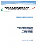 Contabilidad y costos. Valuación de Inventarios