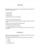 Evaluaciones de Decisiones Financieras el Caso Pernos S.A