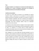 El ingreso monetario y su incidencia en el consumo de comida rápida en los estudiantes