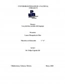 Las prácticas sociales del lenguaje