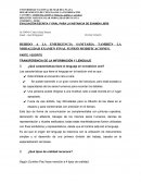 TRANSFERENCIA DE LA INFORMACIÓN Y LENGUAJE