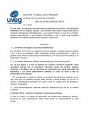 AUDITORIA Y CONSULTORIA FINANCIERA SISTEMA DE EVALUACION CONTABLE