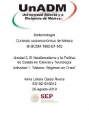 “México. Régimen en Crisis”