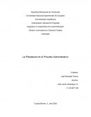La Planeación en el Proceso Administrativo