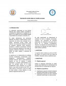 Valoración ácido-base en medio acuoso