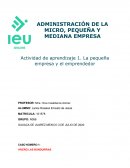 Administración de la micro, pequeña y mediana empresa