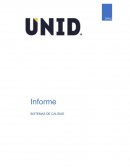 INFORME SESIÓN 6 LA IMPORTANCIA MODELOS DE CALIDAD