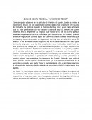ENSAYO SOBRE PELICULA “HAMBRE DE PODER”
