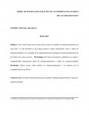 PERFIL DE INTERNACIONALIZACIÓN DE LAS EMPRESAS FINANCIERAS DEL SECTOR SERVICIOS