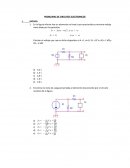 PROBLEMAS DE CIRCUITOS ELECTRONICOS