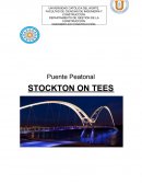 Transporte Puente Peatonal STOCKTON ON TEES