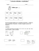 Usos de los artículos definidos e indefinidos en español