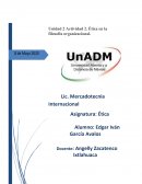 Ética en la filosofía organizacional