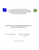 Estudio de caso en 6º grado de primaria del Colegio Jesús Adolescente del municipio Carrizal