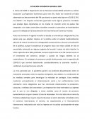 SITUACIÓN ECONÓMICA MUNDIAL 2020