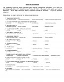 Test de estilo de apendizaje