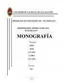 PROPIEDADES TÉRMICAS DE LOS MATERIALES