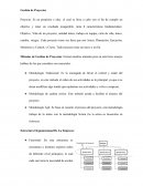 Gestión de Proyectos