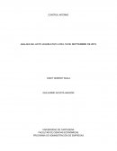 ANÁLISIS DEL ACTO LEGISLATIVO 4 DEL 18 DE SEPTIEMBRE DE 2019