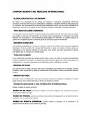 COMPORTAMIENTO DEL MERCADO INTERNACIONAL