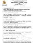 Proyecciones de puntos